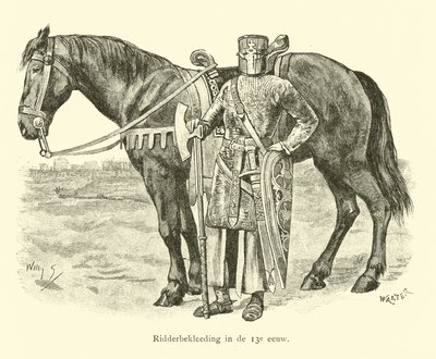 Chevalier en armure, XIIIe siècle - Willem II Steelink
